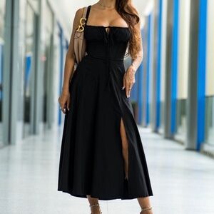 NEW!!! Isabel Bustier Sundress - Black